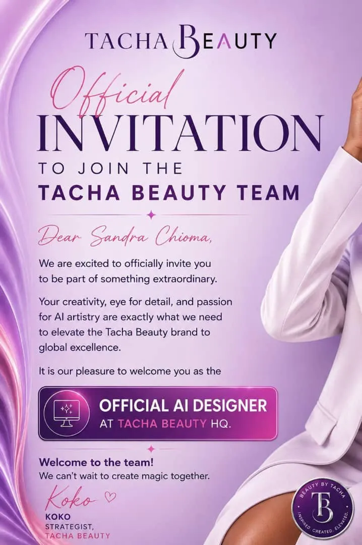 Tacha Beauty Endorsement
